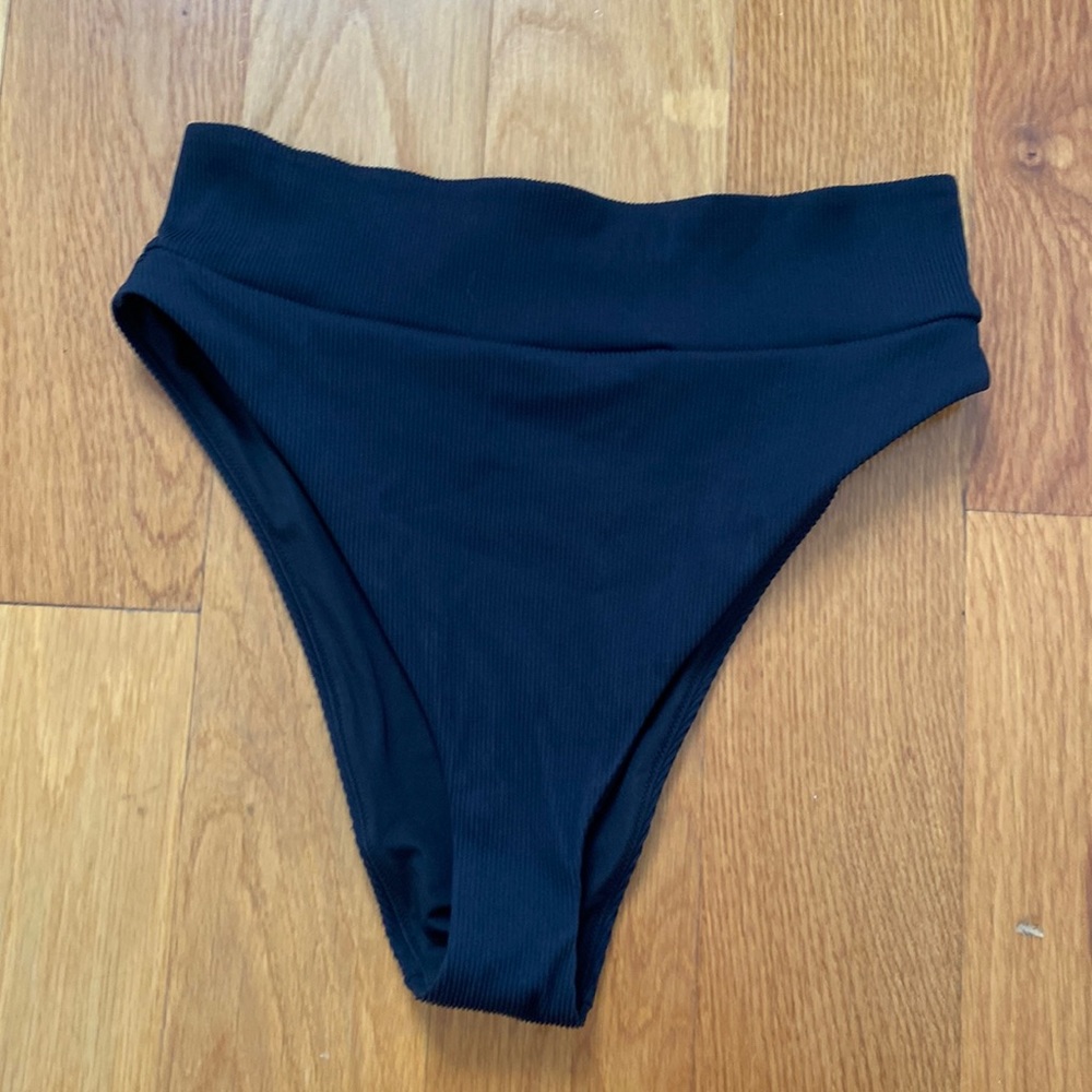 Aerie black swim bottoms